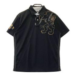 サイズ：LL FILA GOLF フィラゴルフ  長袖ニットセーター  ブラック系 [240101440336] ゴルフウェア メンズ ストスト FILA GOLF フィラゴルフ ハイネック 長袖Tシャツ ドット柄