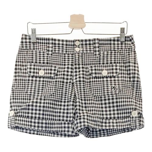 PEARLY GATESパーリーゲイツ チェック柄 ストレッチ ショートパンツ PEARLY GATES パーリーゲイツ ストレッチショートパンツ