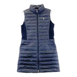 Munsingwear - coco 中古 マンシングウェア Munsing wear レディース フルジップアウター L ネイビー 長袖 紺 総柄 Munsingwear - coco 中古 マンシングウェア Munsing wear