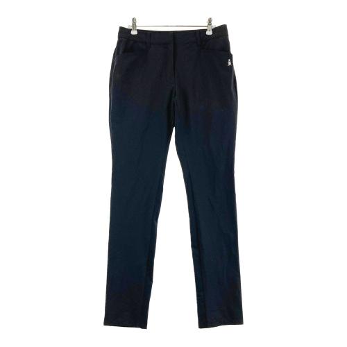 サイズ：92 MUNSING WEAR マンシングウェア  ロングパンツ ストライプ柄 ブラック系 [240101433293] ゴルフウェア メンズ ストスト MUNSING WEAR マンシングウェア ロングパンツ ストライプ柄