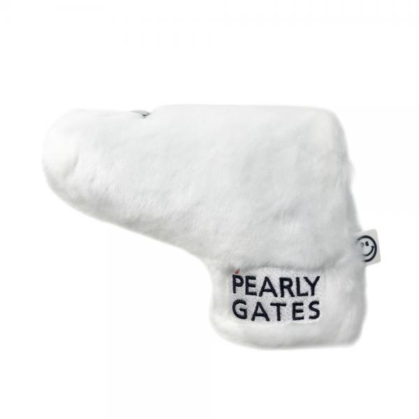 PEARLY GATES パーリーゲイツ 053-1984026 ボア パターカバー ピン型  ホワイト系  [240101475399] ゴルフウェア ストスト PEARLY GATES パーリーゲイツ 053-1984026 ボア パターカバー