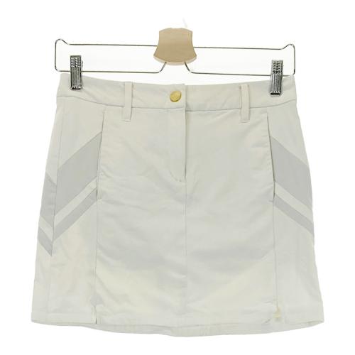 DESCENTE GOLF デサントゴルフ インナー付スカート ホワイト系 サイズ