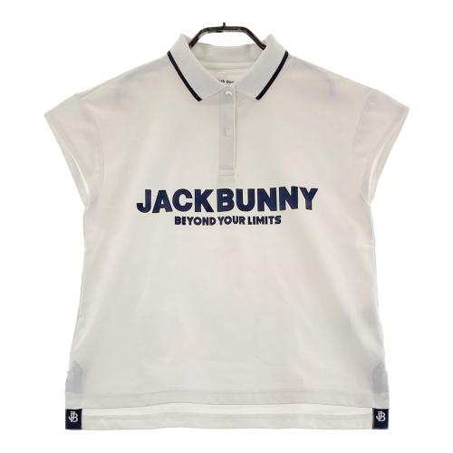 JACK BUNNY ジャックバニー 半袖ポロシャツ ロゴプリント