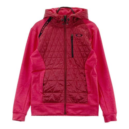 OAKLEY オークリー 中綿切替 ジップジャケット レッド系 サイズ：M