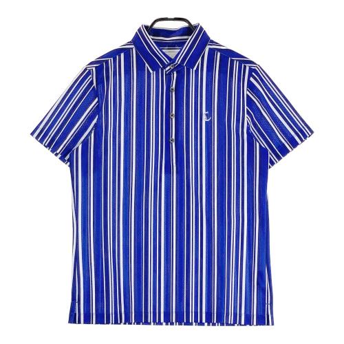 CALLAWAY キャロウェイ 半袖ポロシャツ ボタンダウン ストライプ柄