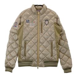 ビームス ゴルフベスト ベージュ Mサイズ 中古美品 BEAMS GOLF ビームスゴルフ ベスト ベージュ系 サイズ：M ランク