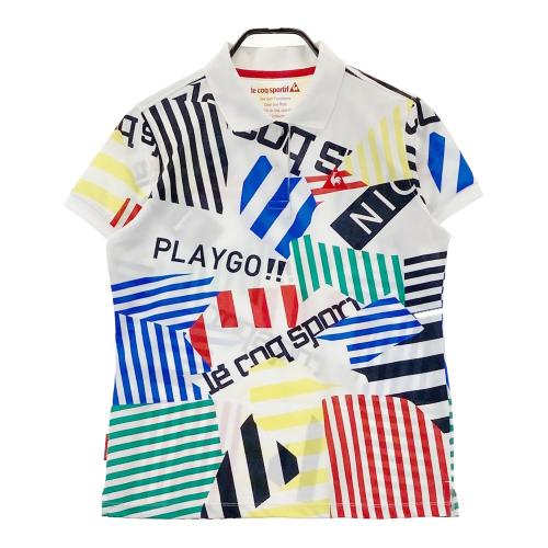 LE COQ GOLF ルコックゴルフ QGWTJA05 2022年 半袖ポロシャツ カラフル
