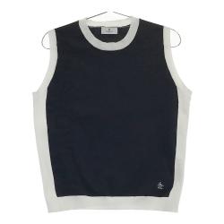 サイズ：L MUNSING WEAR マンシングウェア  ニットベスト  ブルー系 [240101448297] ゴルフウェア レディース ストスト 楽天市場】ニットベスト レディース（ブランドマンシングウェア