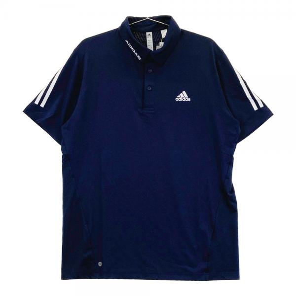 ADIDAS GOLF アディダスゴルフ 半袖ポロシャツ ネイビー系
