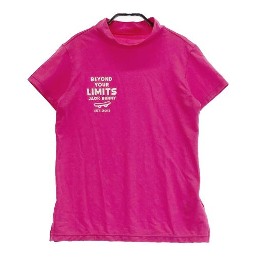 JACK BUNNY モックネックシャツ ピンク 4サイズM ピンク モックネック