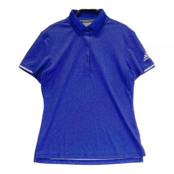 ADIDAS GOLF アディダスゴルフ 半袖ポロシャツ 総柄 パープル系 L [240101002463] ゴルフウェア メンズ adidas Golf アディダス ゴルフ 半袖 ポロシャツ 総柄 メンズウェア