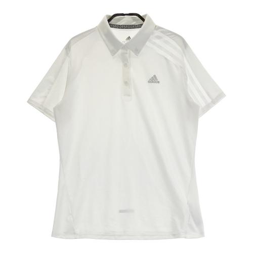 サイズ：L ADIDAS GOLF アディダスゴルフ ×JAY3LLE 2024年 半袖 ポロシャツ  ホワイト系 [240101422763] ゴルフウェア レディース ストスト ADIDAS GOLF アディダスゴルフ ×JAY3LLE 2024年 半袖 ポロシャツ