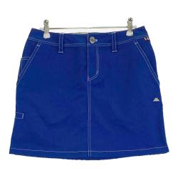 KAPPA GOLF カッパゴルフ スカート 総柄 ブルー系 L セール】Kappa GOLF カッパゴルフ ブランド ロゴ BANDA ミニ丈