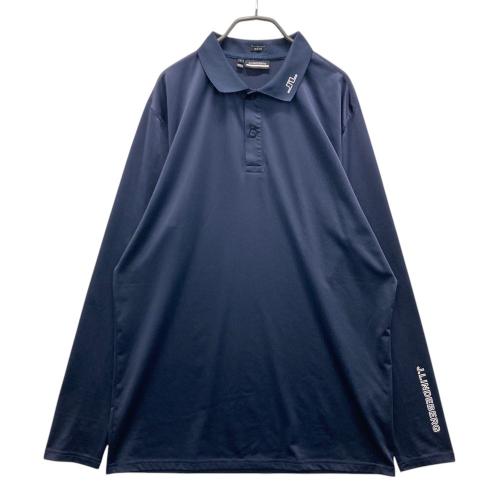 J.LINDEBERG ジェイリンドバーグ 長袖ポロシャツ ブルー系