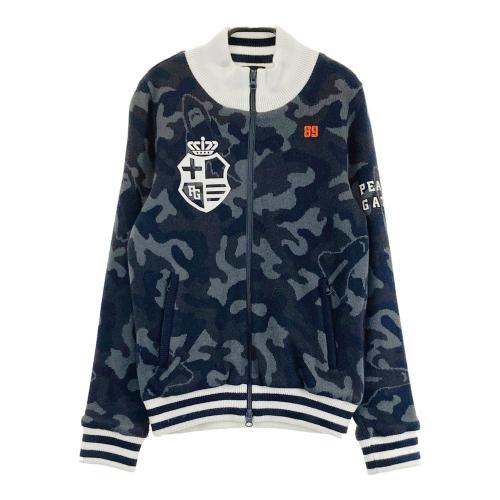 CALLAWAY キャロウェイ 長袖 ボアジャケット 迷彩 カモフラ柄 グレー系