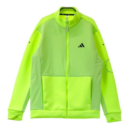 サイズ：L ADIDAS GOLF アディダスゴルフ 2023年モデル 長袖 ジップジャケット  グリーン系 [240101430961] ゴルフウェア メンズ ストスト ADIDAS GOLF アディダスゴルフ 2023年モデル 長袖 ジップ