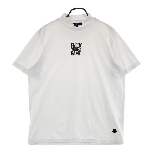 サイズ：LL CALLAWAY キャロウェイ  ハイネック 半袖Tシャツ  ホワイト系 [240101484727] ゴルフウェア メンズ ストスト CALLAWAY キャロウェイ ハイネック 半袖Tシャツ ホワイト系