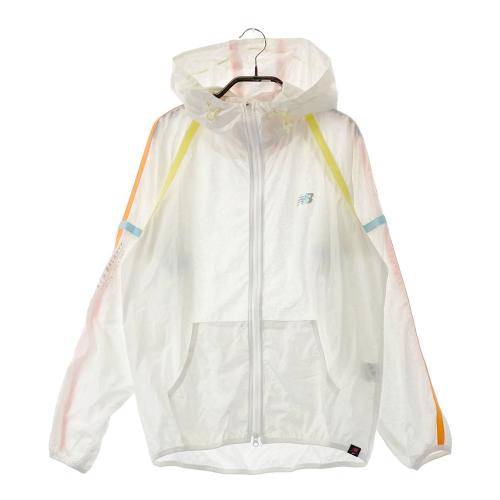 サイズ：2 NEW BALANCE GOLF ニューバランス ; パイル地 フード付 ジャケット 総柄 ホワイト系 [240101446163] ゴルフウェア レディース ストスト サイズ：2 NEW BALANCE GOLF ニューバランス ; パイル地 フード