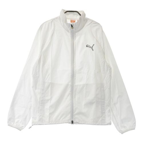 サイズ：XL PUMA GOLF プーマゴルフ  ジップジャケット  ホワイト系 [240101487682] ゴルフウェア メンズ ストスト サイズ：XL PUMA GOLF プーマゴルフ ジップジャケット ホワイト