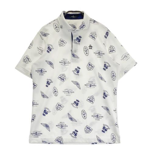 MUNSING WEAR マンシングウェア 半袖ポロシャツ アメリカ 総柄