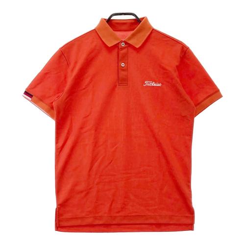 TITLEIST タイトリスト 半袖ポロシャツ イエロー系 サイズ：M