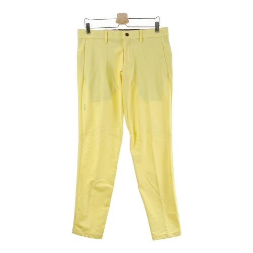 DESCENTE GOLF デサントゴルフ 長袖ポロシャツ イエロー系
