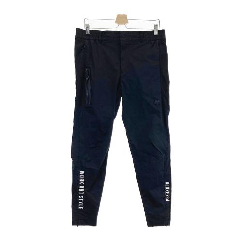 サイズ：M LUXE/R ラグジュ ; ストレッチ ハーフパンツ  ブラック系 [240101425313] ゴルフウェア メンズ ストスト LUXE/R ラグジュ ; ストレッチ ハーフパンツ ブラック系 サイズ