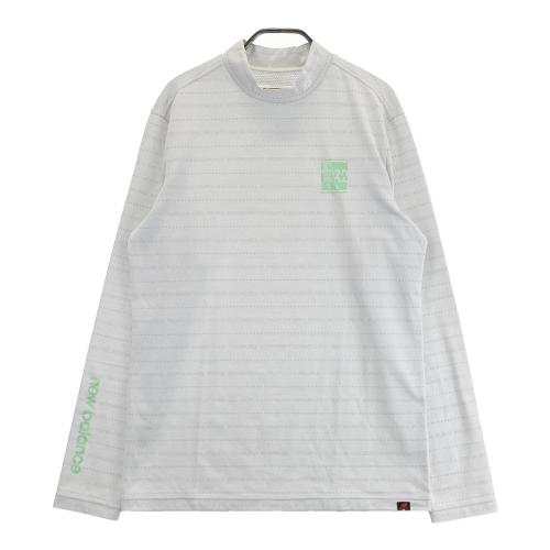 サイズ：7 NEW BALANCE GOLF ニューバランス  ハイネック 長袖Tシャツ  グレー系 [240101425671] ゴルフウェア メンズ ストスト NEW BALANCE GOLF ニューバランス ハイネック 長袖Tシャツ