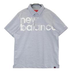 サイズ：7 NEW BALANCE GOLF ニューバランス  半袖ポロシャツ ピンクプリント  ホワイト系 [240101425656] ゴルフウェア メンズ ストスト New Balance Golf ニューバランス 半袖ポロシャツ レディース