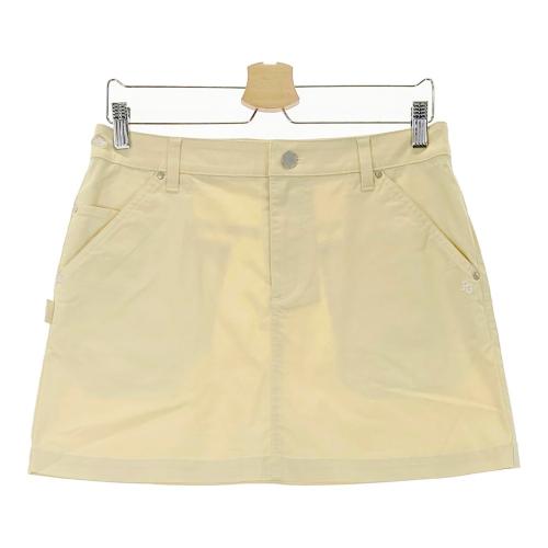 PEARLY GATES パーリーゲイツ 2024年モデル ; スカート 星柄 イエロー