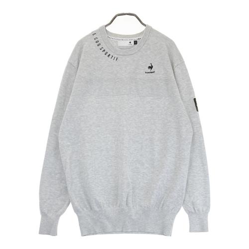 le coq sportif golf - Le coq Sportif メンズニットセーター長袖(グレー) LE COQ GOLF ルコックゴルフ ニットセーター グレー系 サイズ：L
