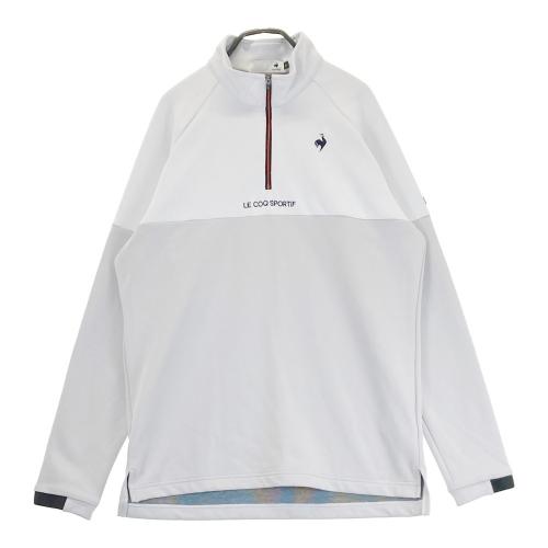 サイズ：LL LE COQ GOLF ルコックゴルフ  ジップジャケット  グレー系 [240101484243] ゴルフウェア メンズ ストスト サイズ：LL LE COQ GOLF ルコックゴルフ ジップジャケット
