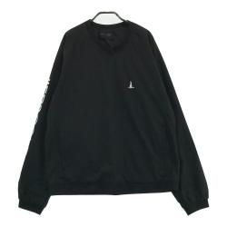 サイズ：S FR2 GOLF エフアールツーゴルフ  ハーフジップ スウェット トレーナー  ブラック系 [240101428936] ゴルフウェア メンズ ストスト サイズ：S FR2 GOLF エフアールツーゴルフ ハーフジップ