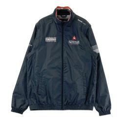 サイズ：LL LE COQ GOLF ルコックゴルフ  2WAY 裏メッシュジャケット  グレー系 [240101479505] ゴルフウェア メンズ ストスト LE COQ GOLF ルコックゴルフ 2WAY 裏メッシュジャケット グレー