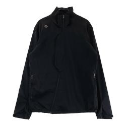 coco 中古 デサントゴルフ DESCENTE GOLF メンズ ブルゾン M 黒 ブラック 長袖 ダブルジップ シンプル 中古 メンズ デサントゴルフ DESCENTE GOLF ブルゾン M 黒