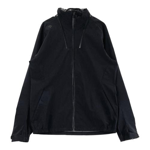 DESCENTE GOLF デサントゴルフ 起毛 長袖ポロシャツ ブラック系