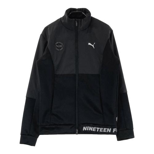 サイズ：L PUMA GOLF プーマゴルフ  ニット切替 中綿ジャケット  グレー系 [240101421402] ゴルフウェア メンズ ストスト サイズ：L PUMA GOLF プーマゴルフ ニット切替 中綿ジャケット