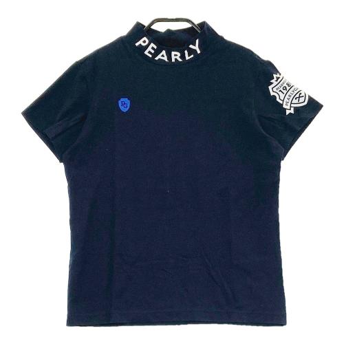 シアサッカーバーズアイ 半袖ハイネックカットソー | PEARLY