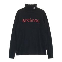サイズ：40 ARCHIVIO アルチビオ  ハイネック 半袖Tシャツ  ホワイト系 [240101438282] ゴルフウェア レディース ストスト ARCHIVIO アルチビオ ハイネック 半袖Tシャツ ホワイト系 40