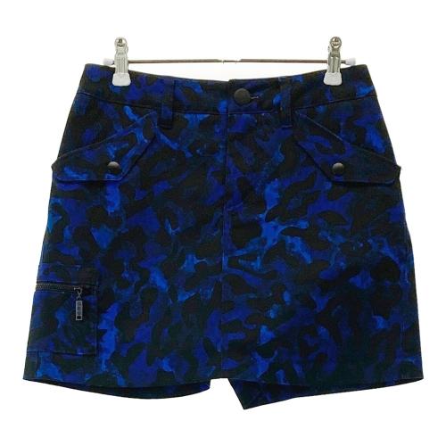 PEARLY GATES パーリーゲイツ ヒョウ柄切替スカート ブラック系 サイズ