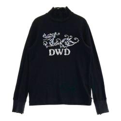サイズ：2 DANCE WITH DRAGON ダンスウィズドラゴン  裏起毛 ハイネック 長袖Tシャツ チビドラ  ピンク系 [240101427502] ゴルフウェア レディース ストスト DANCE WITH DRAGON(ダンスウィズドラゴン) レディース｜中古