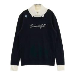 DESCENTE GOLF デサントゴルフ V字切替 ジップスタンドセーター L V字切替 ジップスタンド セーター | デサントゴルフ公式