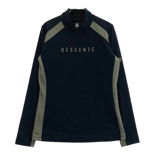 DESCENTE GOLF デサントゴルフ バイカラー 長袖ポロシャツ