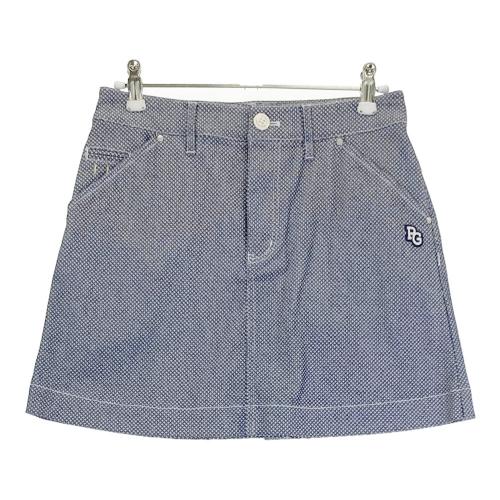 高評価アイテム PEARLY GATES パーリーゲイツ ストレッチスカート 総柄 ネイビー レディースウェア