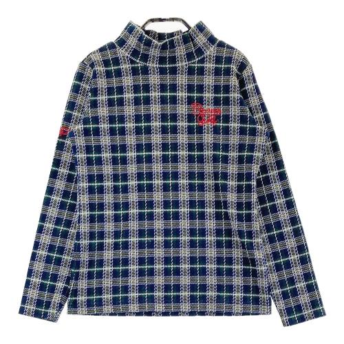 BEAMSGOLF - BEAMS GOLF ビームスゴルフ　ハイネック　ロンT  メンズ　ボーダー　L BEAMS GOLF ビームスゴルフ ハイネック長袖Tシャツ 刺繍