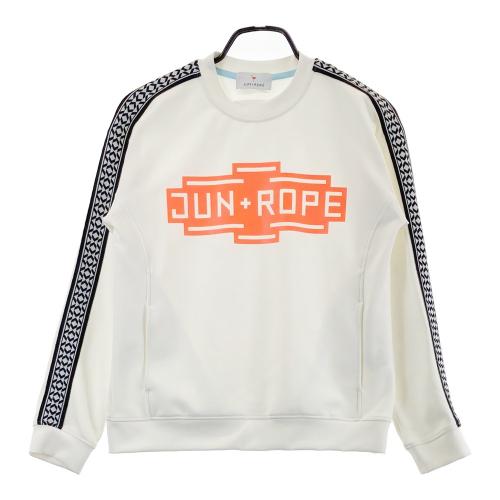 サイズ：L JUN&amp;ROPE ジュン アンド ロペ  タートルネック 長袖リブニット  グレー系 [240101422380] ゴルフウェア レディース ストスト JUN&ROPE ジュン アンド ロペ タートルネック 長袖リブニット