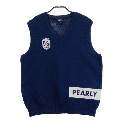 PEARLY GATES パーリーゲイツ ニットベスト ネイビー系 サイズ