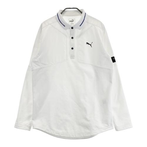 サイズ：XL PUMA GOLF プーマゴルフ  ジップジャケット  ホワイト系 [240101487682] ゴルフウェア メンズ ストスト サイズ：XL PUMA GOLF プーマゴルフ ジップジャケット ホワイト