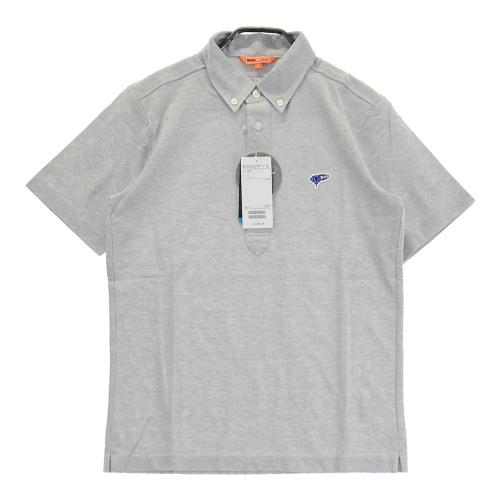 BEAMS GOLF ビームスゴルフ 半袖ポロシャツ ワッペン ボタン