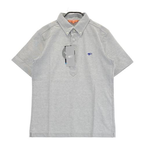 サイズ：L BEAMS GOLF ビームスゴルフ  半袖ポロシャツ 千鳥柄 グレー系 [240101432654] ゴルフウェア メンズ ストスト 1-240101262392-m-01-pl.jpg